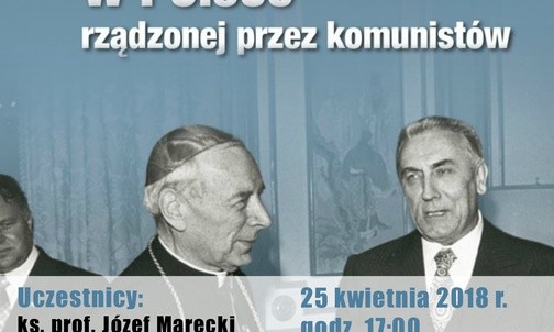 Promocja książki o Kościele w Polsce komunistów, Katowice, 25 kwietnia
