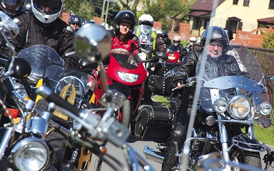 W zlocie uczestniczyli motocykliści z Górnego Śląska i okolic.