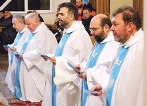 Obecna ekipa mariańska posługująca w parafii Wszystkich Świętych w Elblągu. 