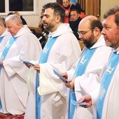 Obecna ekipa mariańska posługująca w parafii Wszystkich Świętych w Elblągu. 