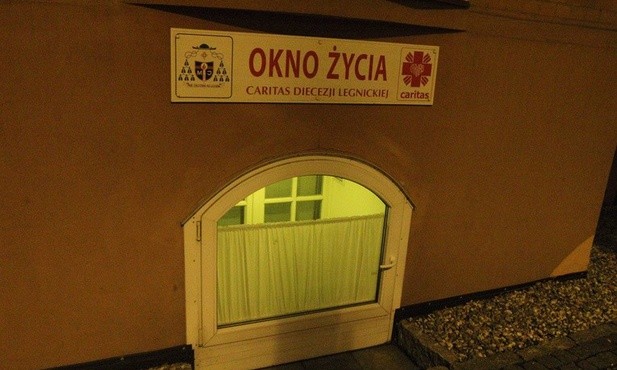 Kilkudniowa dziewczynka w oknie życia!