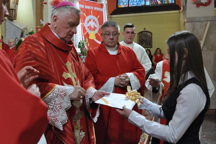 Bierzmowanie w brzeskiej farze