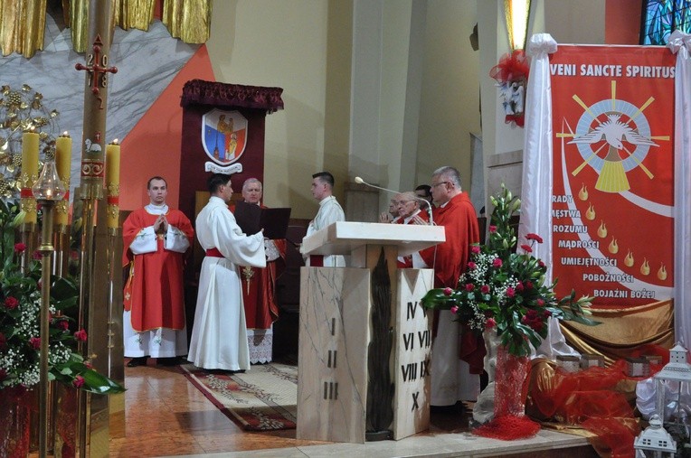 Bierzmowanie w brzeskiej farze