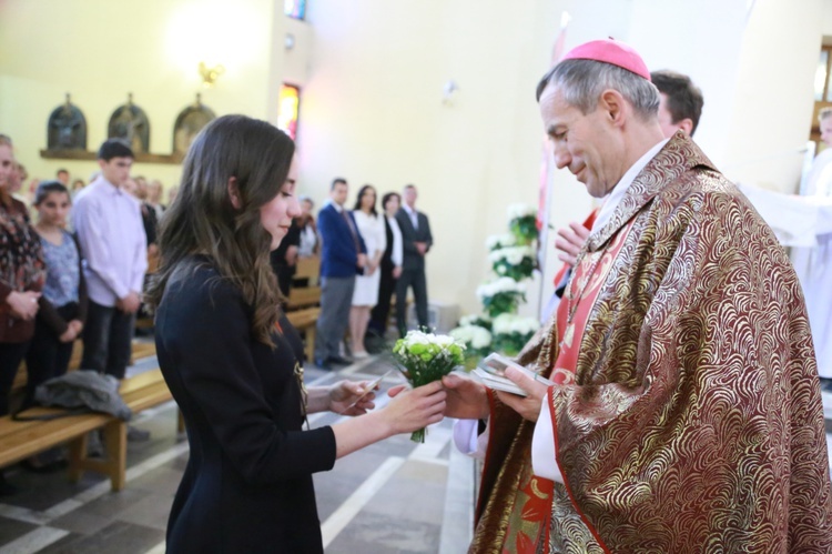 Bierzmowanie w par. Świętego Krzyża w Dębicy