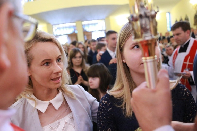 Bierzmowanie w par. Świętego Krzyża w Dębicy