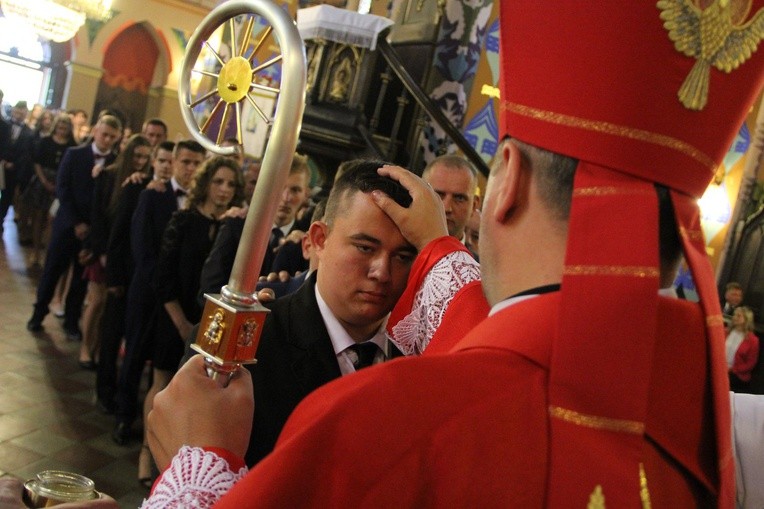 Bierzmowanie w Przeczycy