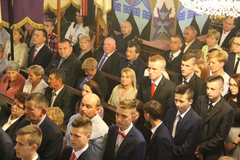 Bierzmowanie w Przeczycy