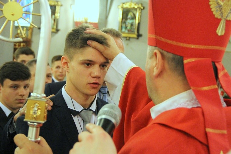 Bierzmowanie w Lubczy