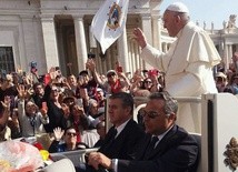 Papież Franciszek do delegacji KUL: Niech was wspiera wasz profesor Karol Wojtyła!