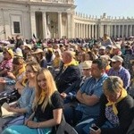 Spotkanie delegacji KUL z papieżem Franciszkiem