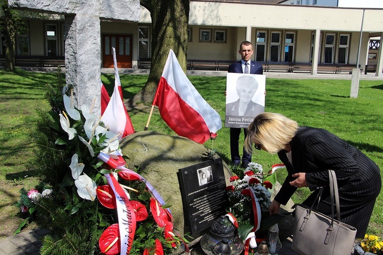 Uroczystość ku czci śp. senator Janiny Fetlińskiej