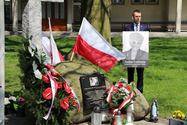 Uroczystość ku czci śp. senator Janiny Fetlińskiej