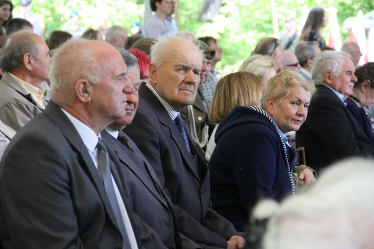 Uroczystości na Górze Śmierci w Pustkowie-Osiedlu