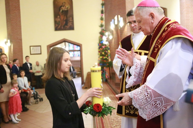 Bierzmowanie w Miłosierdziu w Brzesku