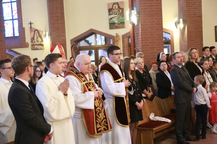 Bierzmowanie w Miłosierdziu w Brzesku