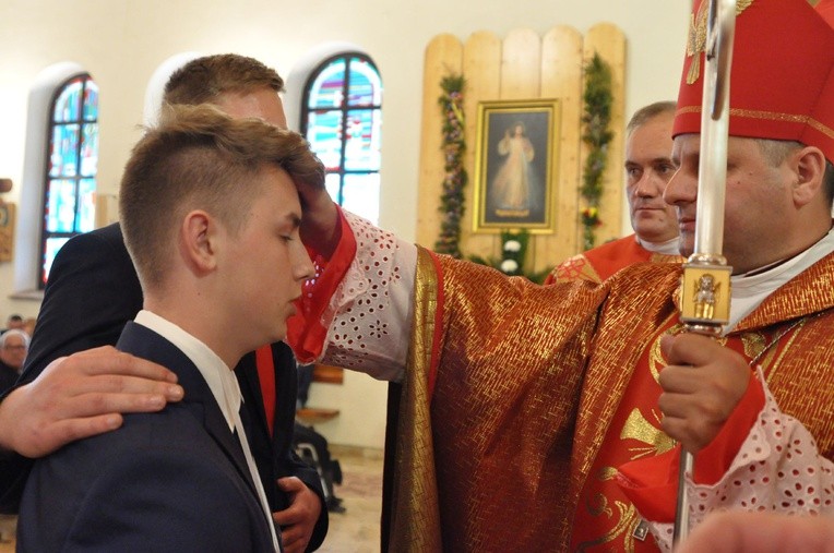 Bierzmowanie w Brzeznej