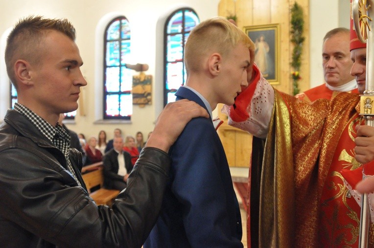 Bierzmowanie w Brzeznej