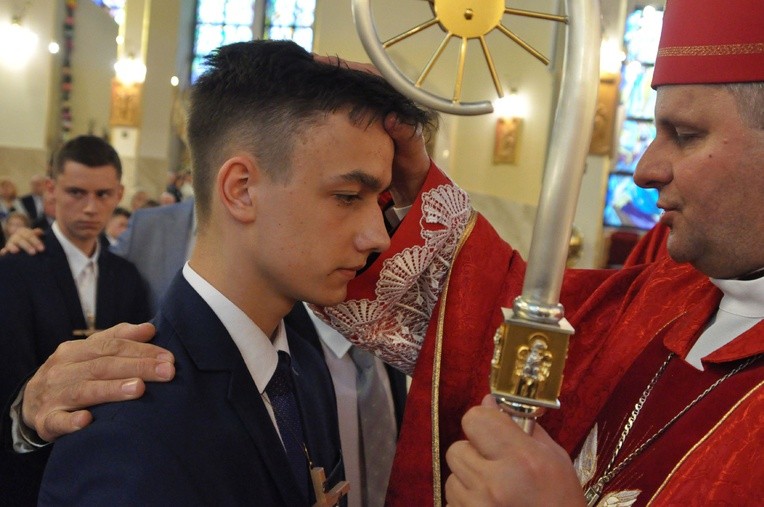 Bierzmowanie u św. Heleny