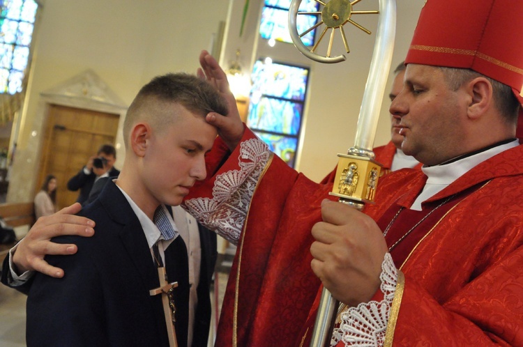 Bierzmowanie u św. Heleny