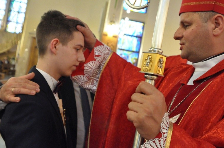Bierzmowanie u św. Heleny