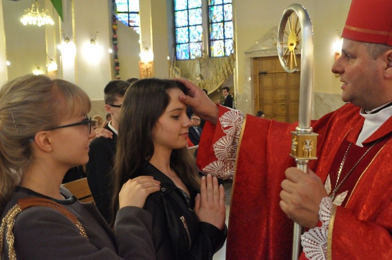 Bierzmowanie u św. Heleny