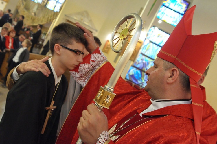 Bierzmowanie u św. Heleny