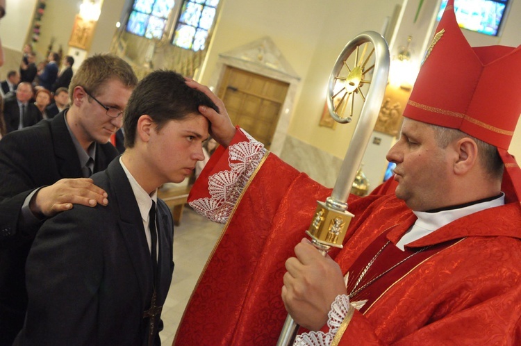 Bierzmowanie u św. Heleny