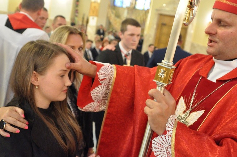 Bierzmowanie u św. Heleny