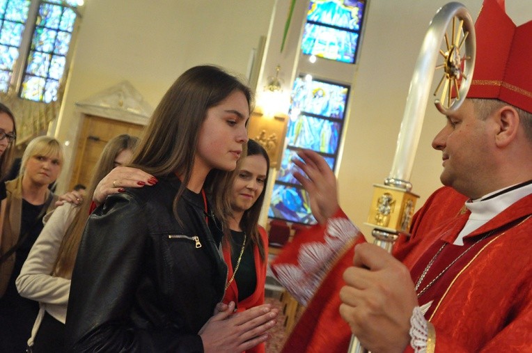 Bierzmowanie u św. Heleny
