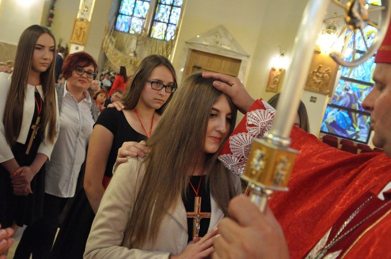 Bierzmowanie u św. Heleny