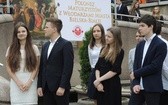 Polonez maturzystów na pl. Chrobrego w Bielsku-Białej