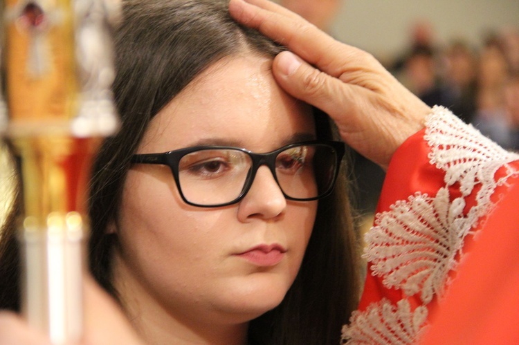 Bierzmowanie w Moszczenicy