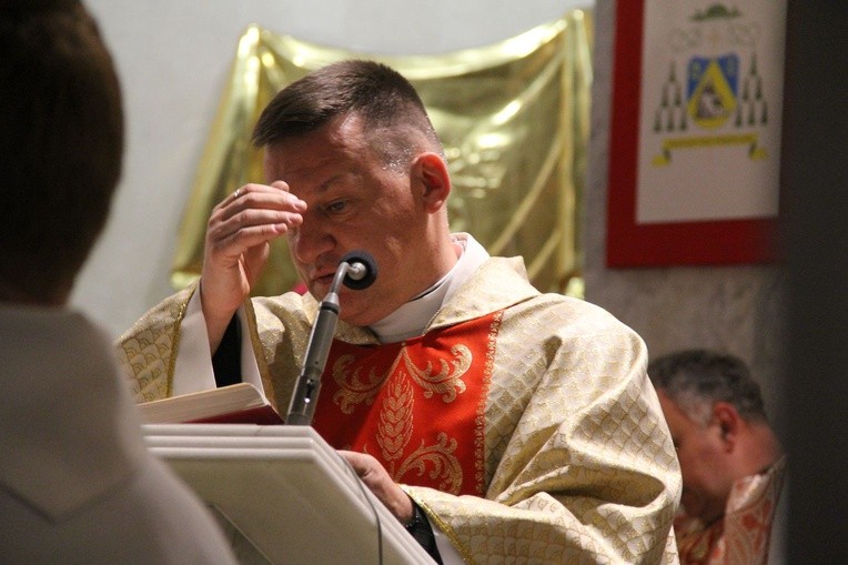 Bierzmowanie w Moszczenicy