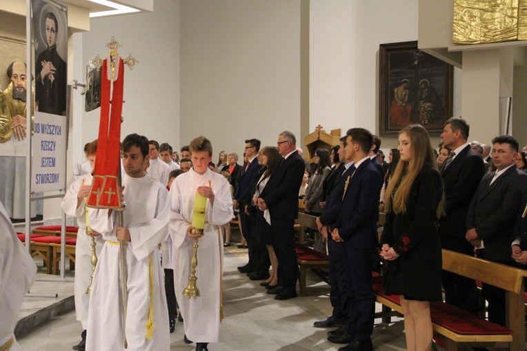 Bierzmowanie w Moszczenicy