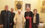 Delegacja KUL u Benedykta XVI