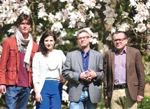 Od lewej: Janek Tarnas, Justyna Kurlak, Andrzej Stefańczyk, Andrzej Zykubek.