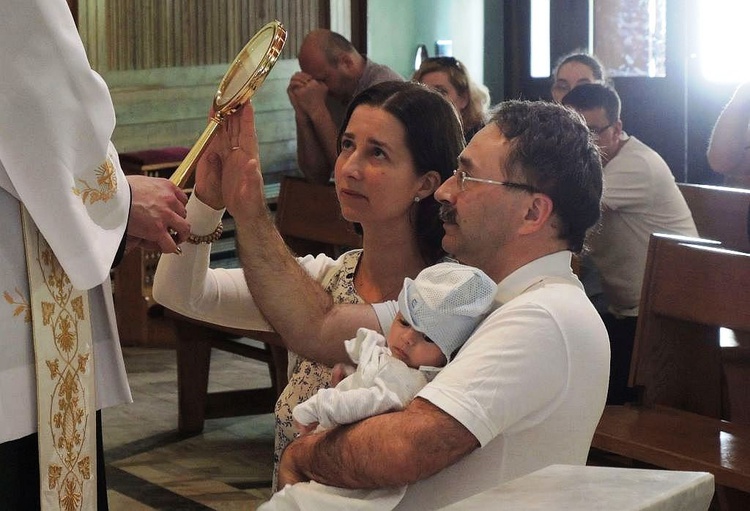 Na spotkaniu o przysiędze małżenskiej nie zabrakło małżonków z najmłodszymi pociechami