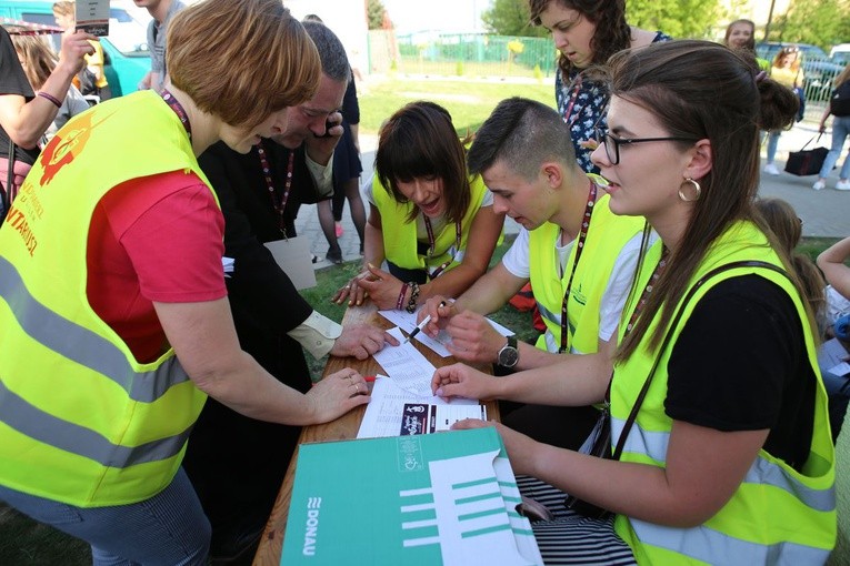 Spotkanie młodych - start 