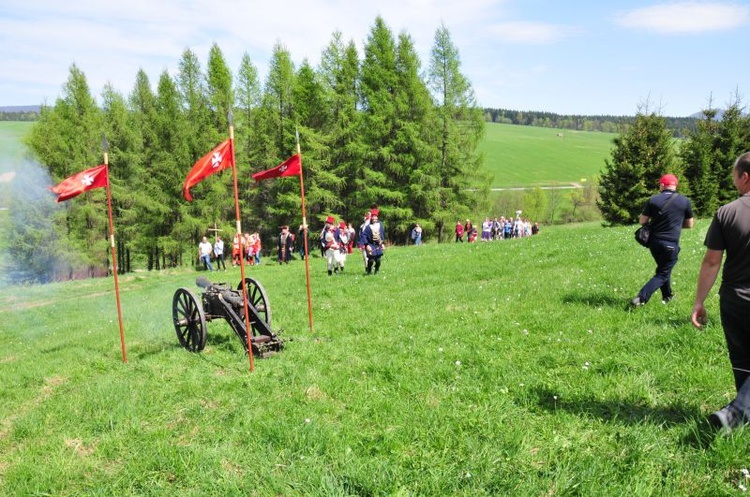 Na okopach konfederatów barskich w Muszynce