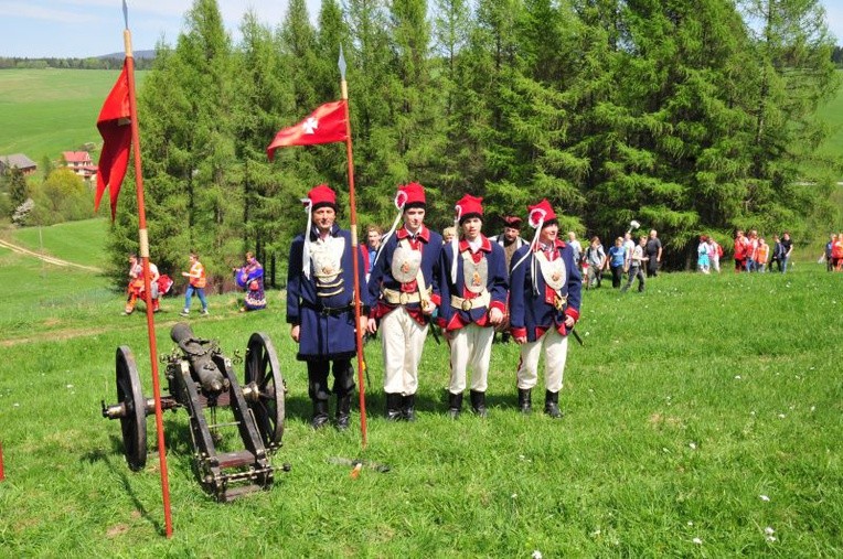 Na okopach konfederatów barskich w Muszynce