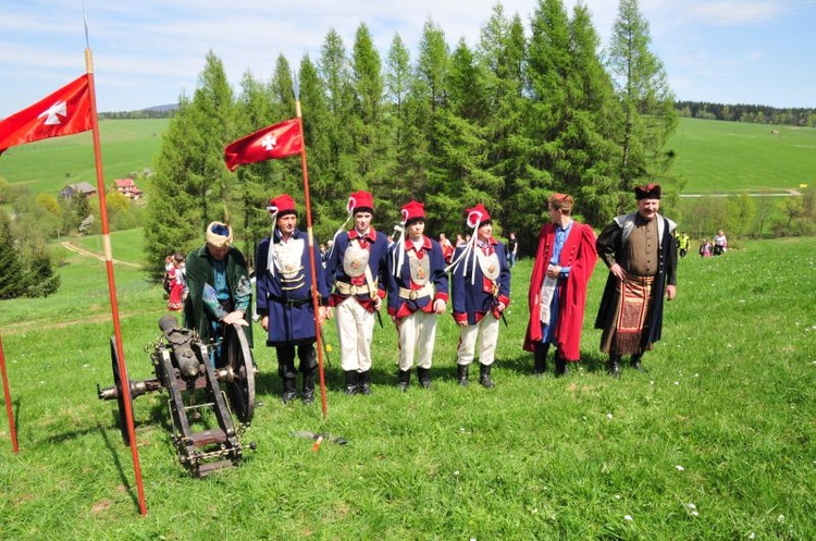 Na okopach konfederatów barskich w Muszynce