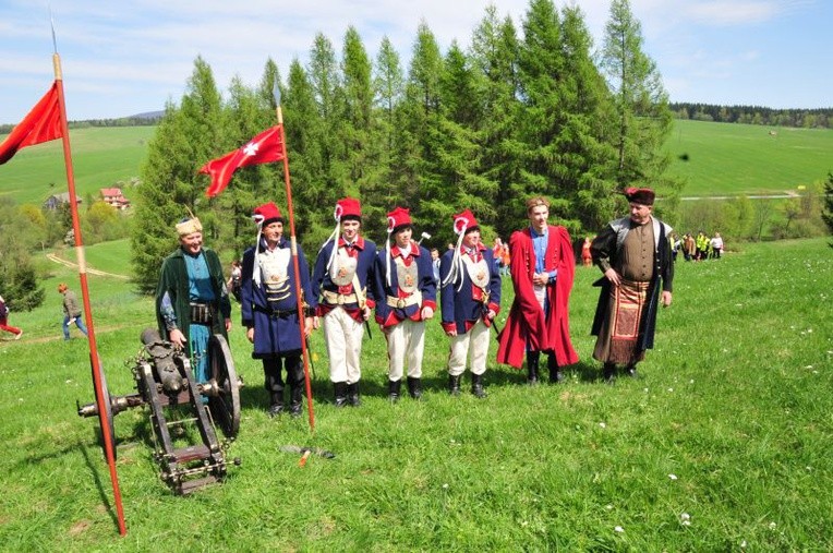 Na okopach konfederatów barskich w Muszynce