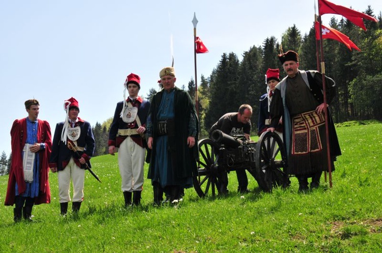 Na okopach konfederatów barskich w Muszynce