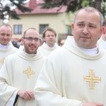 Msza św. na rozpoczęcie 6. pielgrzymki z Hałcnowa do Łagiewnik