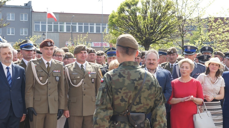 Przysięga wojskowa w Ciechanowie