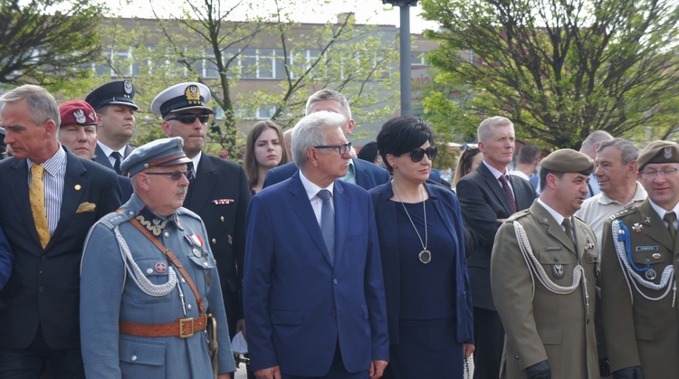 Przysięga wojskowa w Ciechanowie