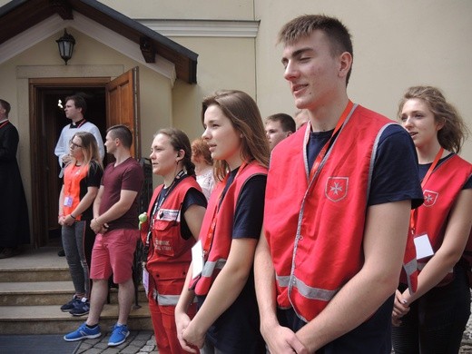 Msza św. pielgrzymów łagiewnickich w Hałcnowie - 2018