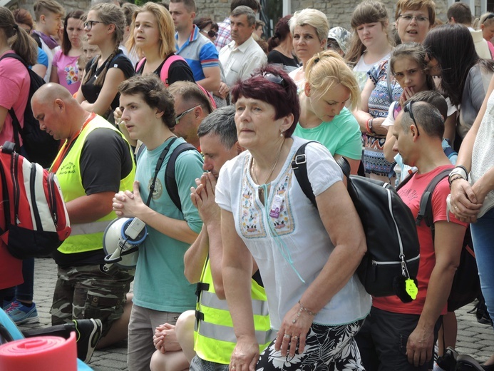 Msza św. pielgrzymów łagiewnickich w Hałcnowie - 2018