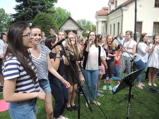 Msza św. pielgrzymów łagiewnickich w Hałcnowie - 2018