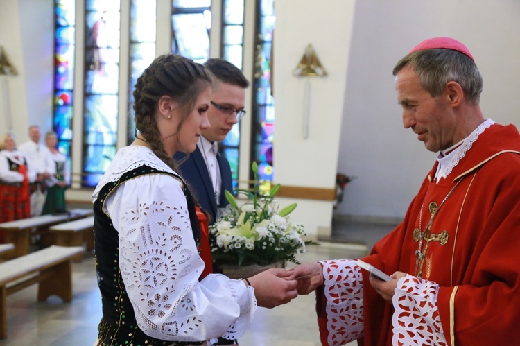 Bierzmowanie w Krościenku